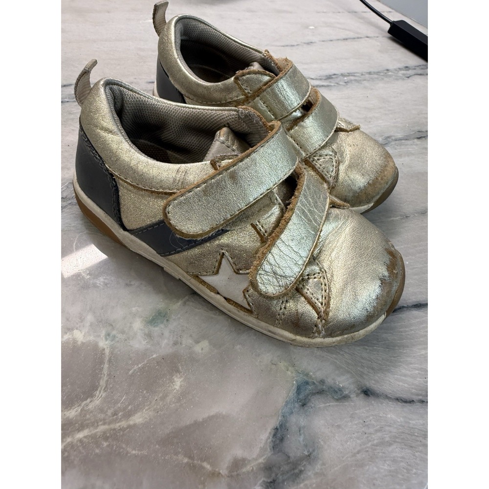 Old Soles Gold Star Toddler Shoes 22 Australia Golden  For‎ Your Silly Goose
